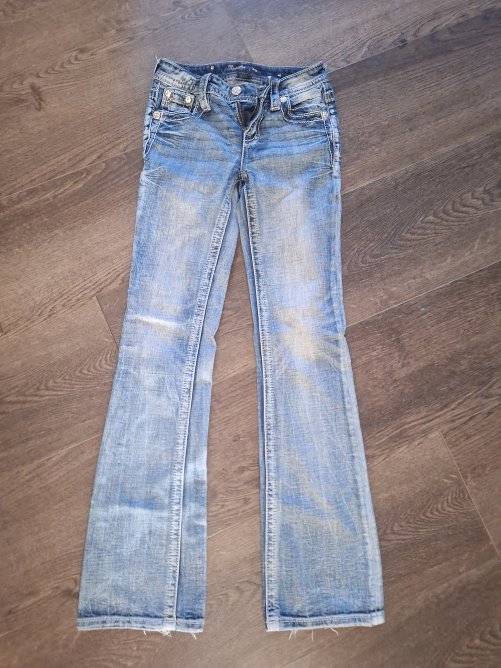Miss Me Light Wash Bootcut Jeans